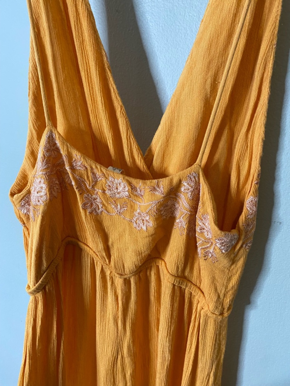 Free People Sunny Morning Boho Jumpsuit XS - Picture 8 of 8